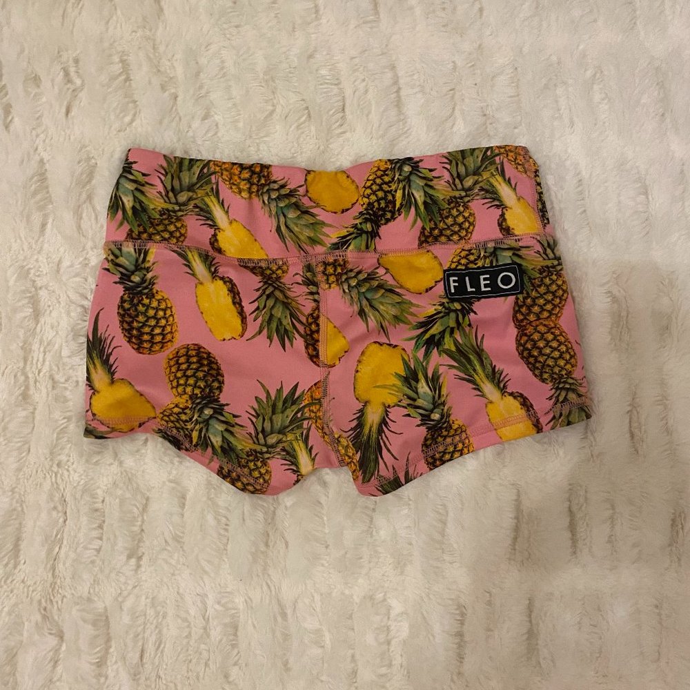 Fleo pineapple shorts!